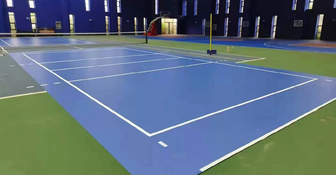 Suelo de campo deportivo al aire libre