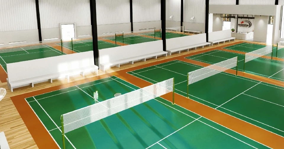 indoor basketball floor