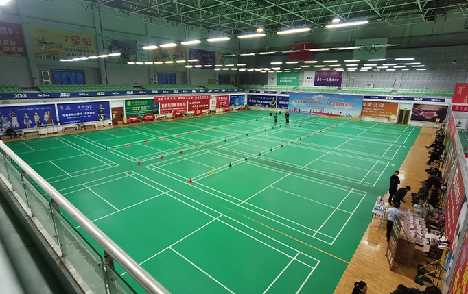 badminton court flooring