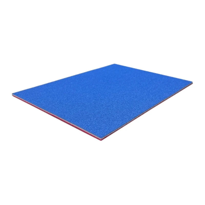 interlocking polypropylene floor tiles