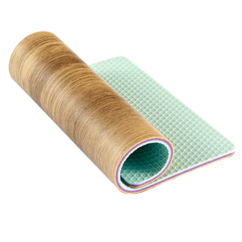 Wood Grain 5.1mm Basketball Court Flooring