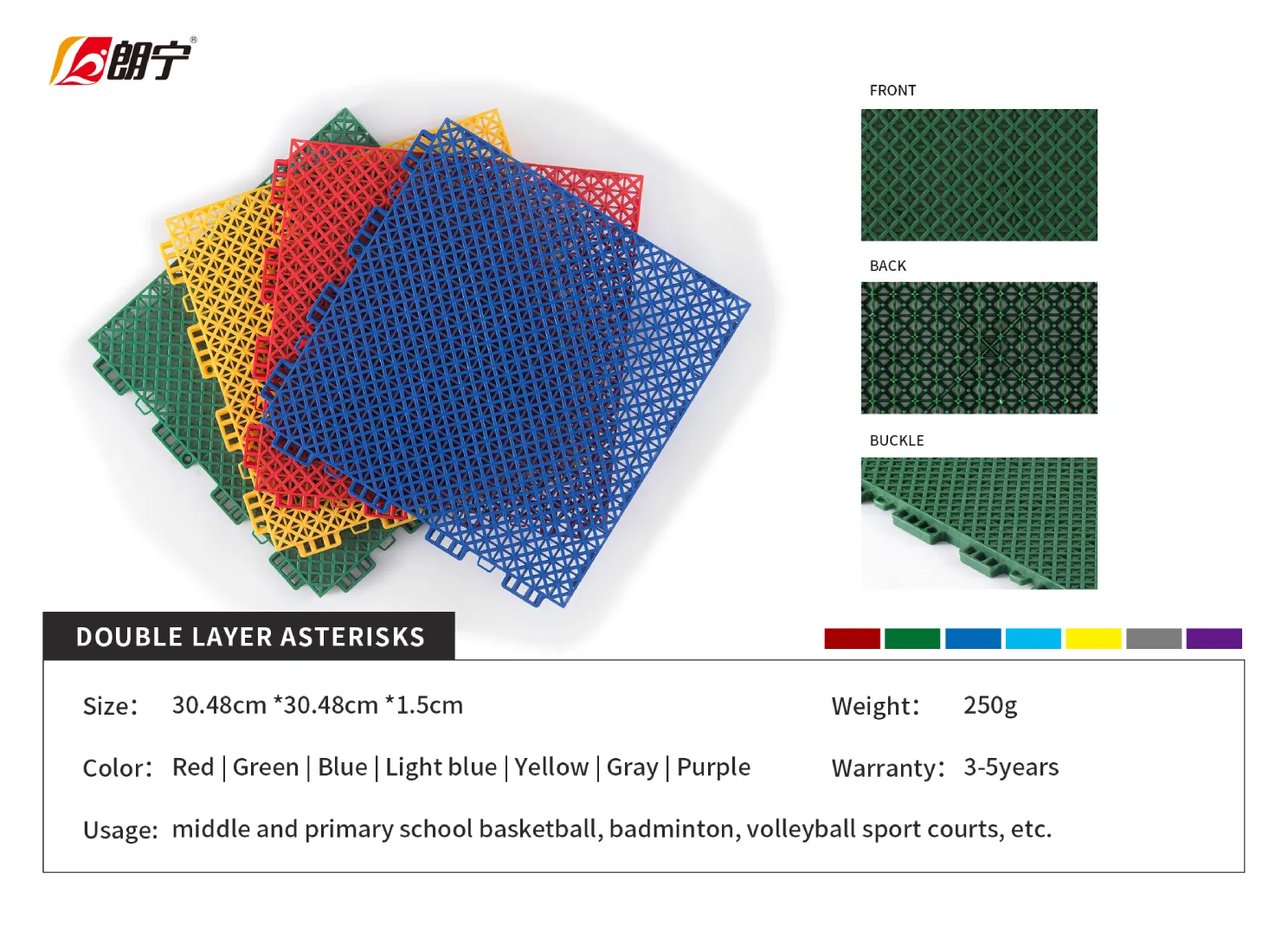 Backyard Basketball Court Flooring   Durable & Low-Maintenance Mats