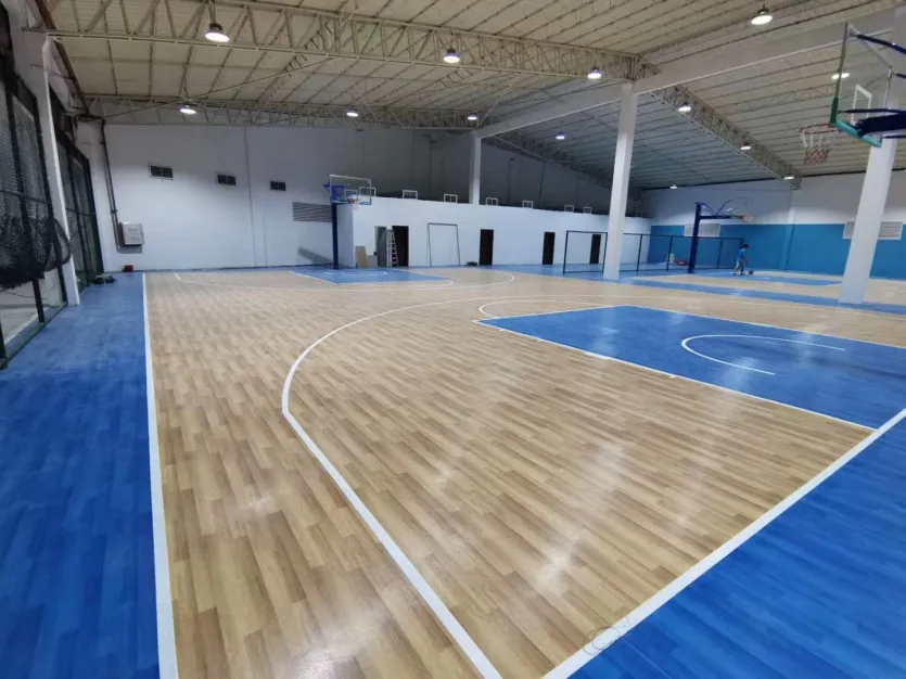Premium Wood Basketball Flooring - Durable Indoor Court Solution