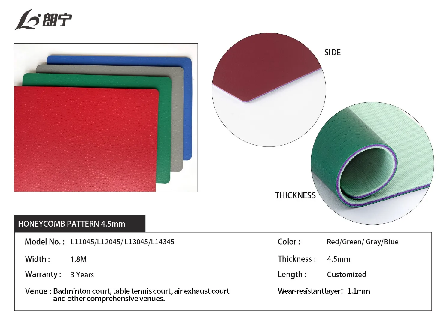 Multipurpose Wooden Sports Flooring - Durable & Versatile Interlocking Tiles for Any Sport