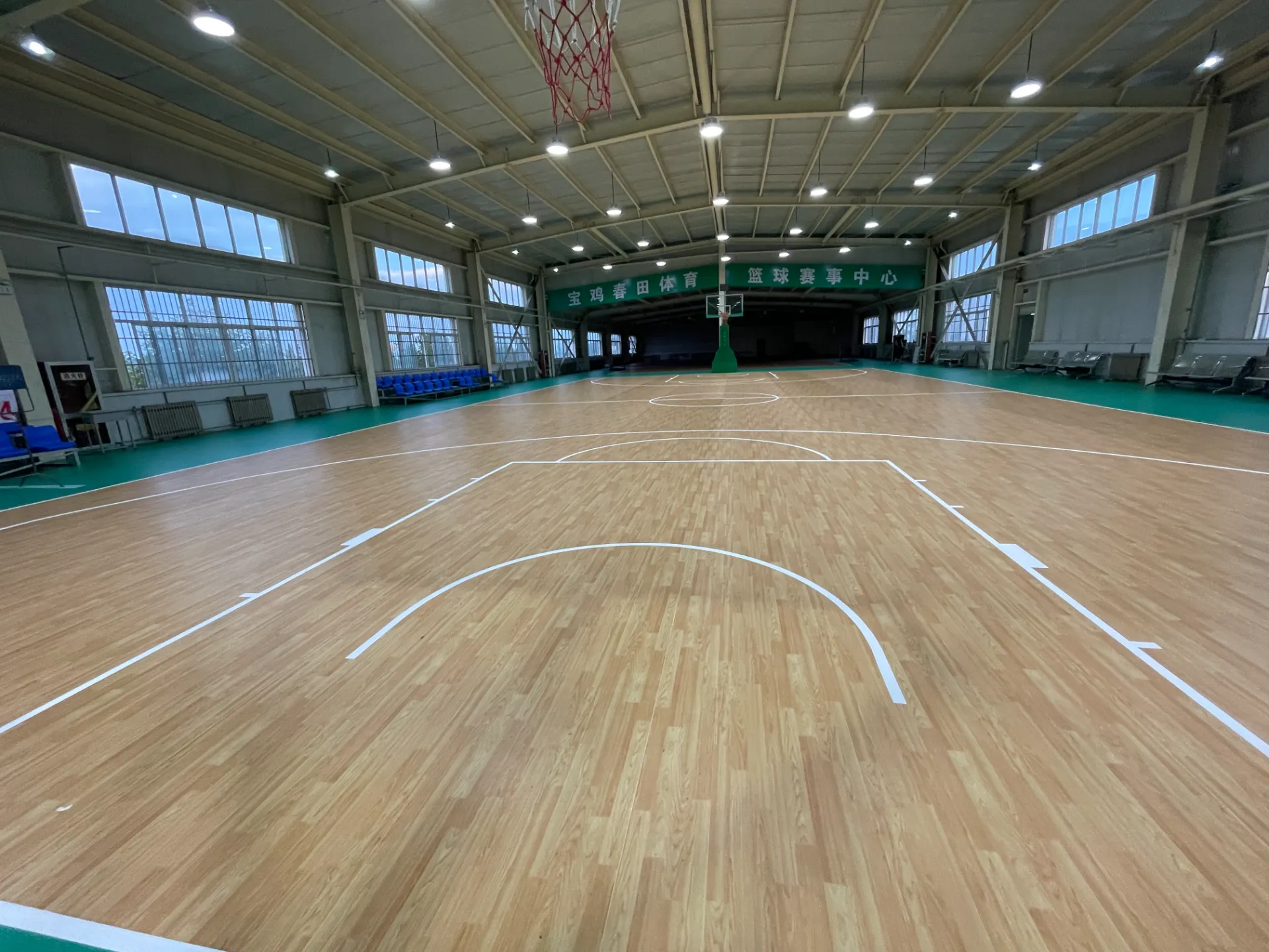 Premium Basketball Court Wood Floor   Durable Finish & Optimal Performance